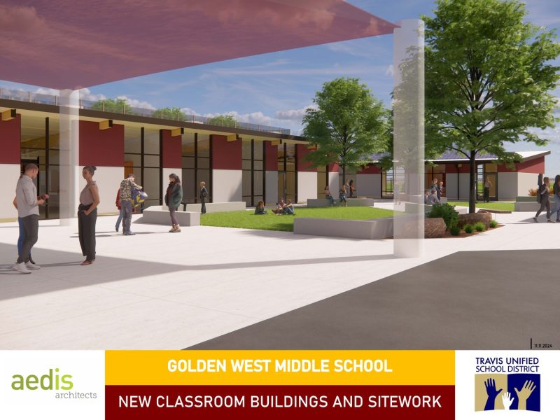 Travis USD Golden West Middle School rendering 1