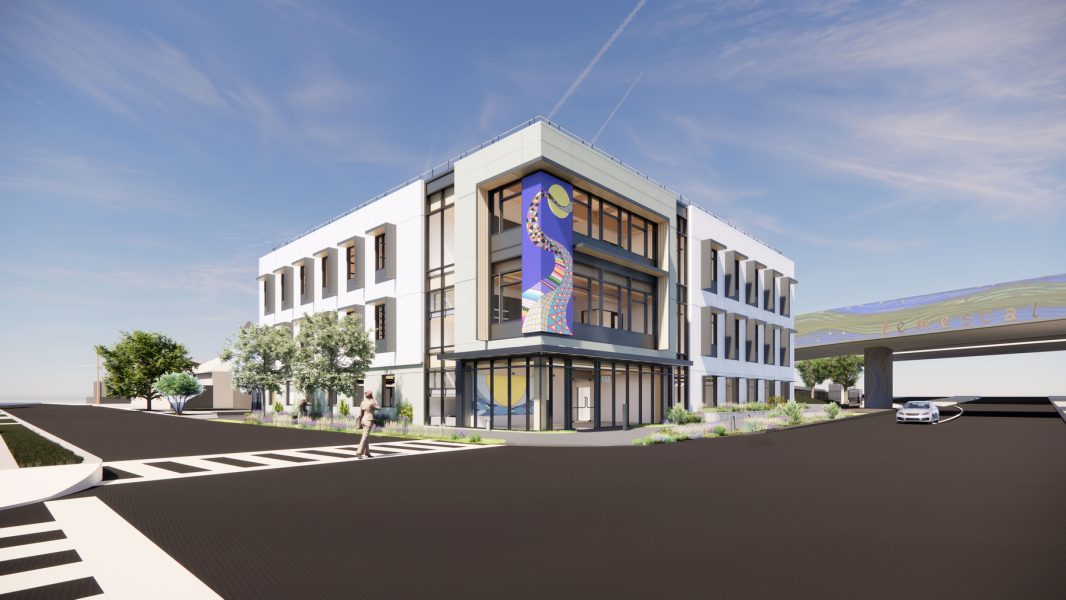 UCSF Mass Timber rendering 3